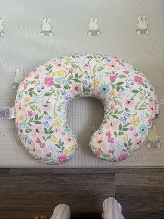 Boppy Other - Boppy Floral Nursing Pillow - Pink, Green & Yellow